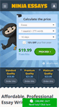 Mobile Screenshot of ninjaessays.com